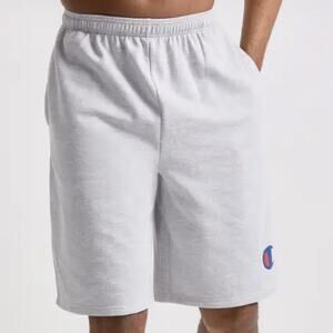 Champion Big & Tall Fleece Shorts C Logo Grey 6XL NEW